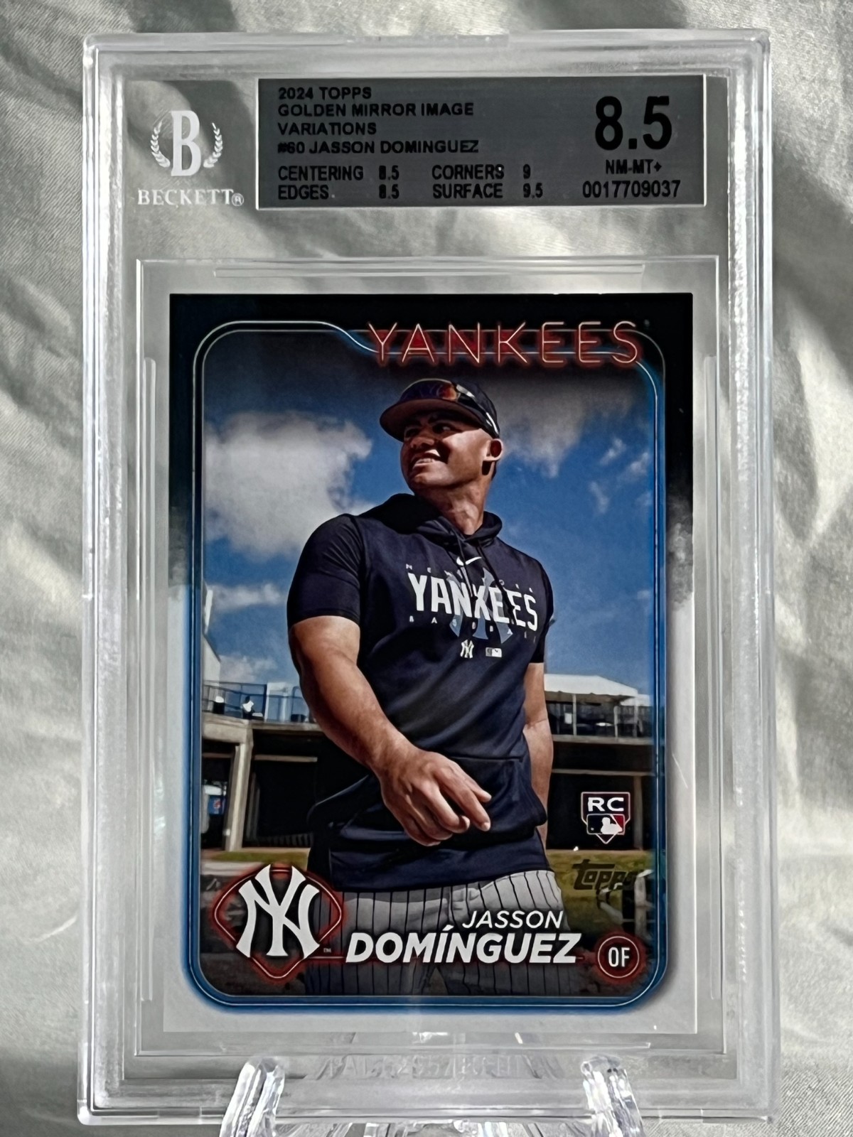 2024 Topps - Golden Mirror Image Variations SSP - #60 Jasson Dominguez (RC)