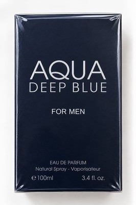 Fragrance Couture Aqua Deep Blue for Men Eau de Parfum 3.4 fl. oz. 100ml