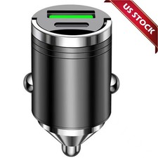 2 Port USB Super Fast Car Charger Adapter For iPhone Samsung Android Cell Phone