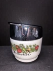 Vintage Corningware Spice of Life Gemco Sugar Pot Le Sucrier Milk Glass Bowl