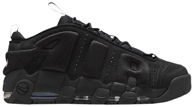Nike Air More Uptempo Low Triple Black for Sale | Authenticity Nike Air More Uptempo Low 28.5 Black 未使用