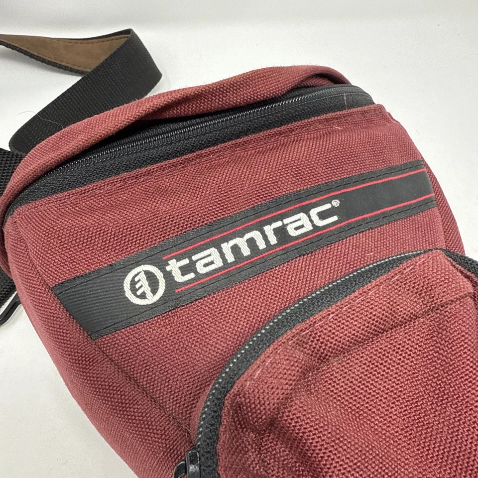 Coldre marrom vintage com zoom compacto para câmera Tamrac - Imagem 2 de 4