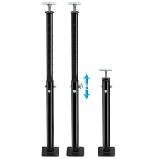 1 Pack Adjustable Jack Post Steel Floor Jack Floor Support Jack Pole Jack for...