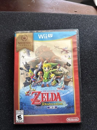 Legend of Zelda: The Wind Waker HD Nintendo Wii U Video Game IOB