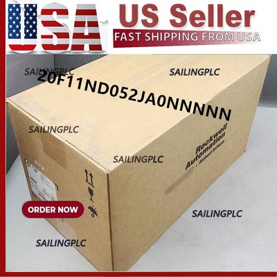 New in Box Allen Bradley 20F11ND052JA0NNNNN PowerFlex 753 AC Drive 480V 40HP