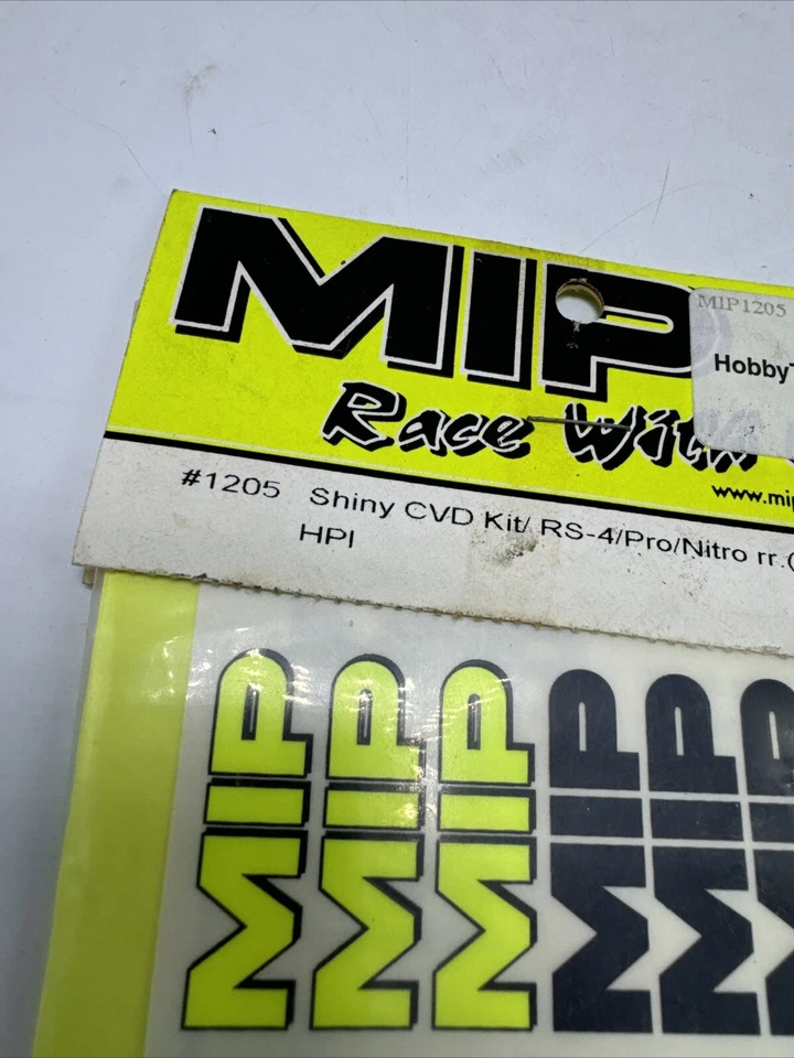 MIP Racing #1205 Shiny CVD Kit RS-4 Pro Nitro Narrow New Old Stock Rare - Image 3 of 4