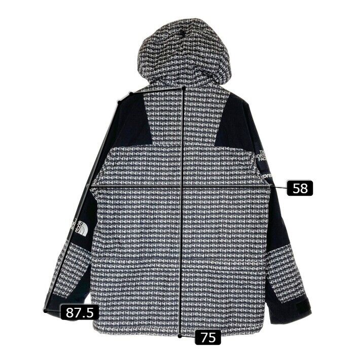 Supreme X THE NORTH FACE Studded Mountain Light Jacket Black Supreme X THE NORTH FACE Studded Mountain Light Jacket Black