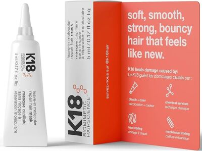 K18 Biomimetic Hairscience Leave-IN Molecular Repair Hair Mask  5ml