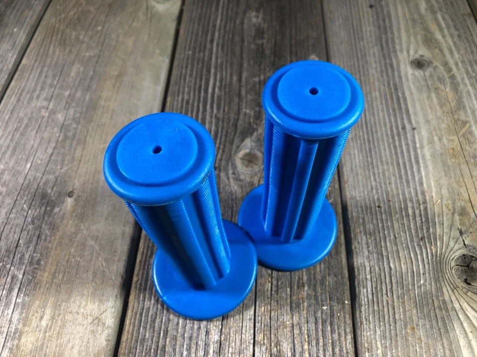 OLD SCHOOL BMX GRIPS MX VINTAGE BMX BIKE BICYCLE GRIPS CO-UNION TAIWAN WAFFLE - Image 3 of 4