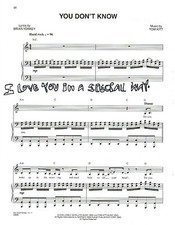 Alice Ripley SIGNED Next To Normal Music Sheet "You Don't Know" COA Alice Ripley SIGNED Next To Normal Music Sheet "You Don't Know" COA