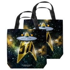Star Trek TOS "50th Ship" Tote Bag - 3 sizes