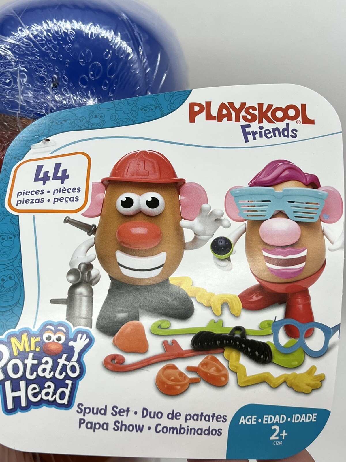 Giant Mr. Potato Head Super Spud Set 44 Pieces. RARE New/Sealed