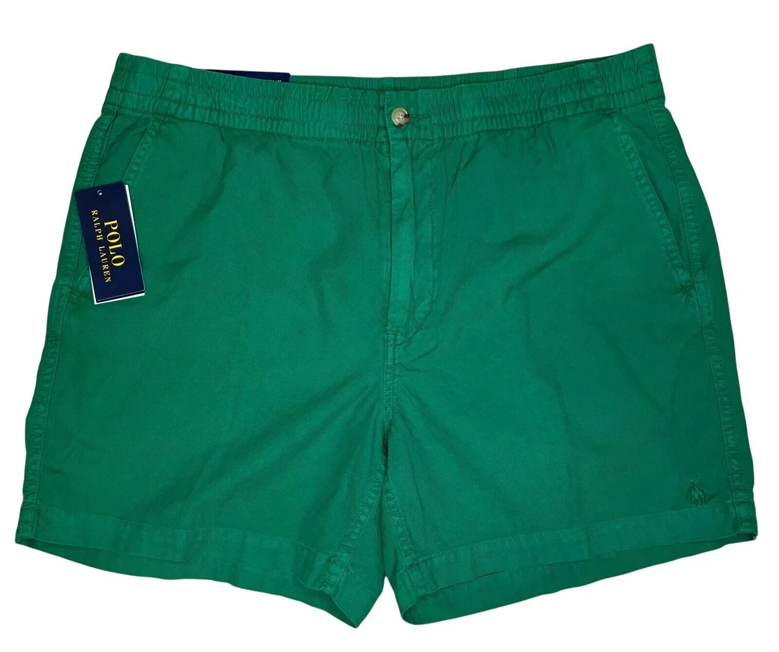 Polo Ralph Lauren Large Classic Fit 5" Prepster Elastic Waist Chino Shorts Green
Opens in a new wind