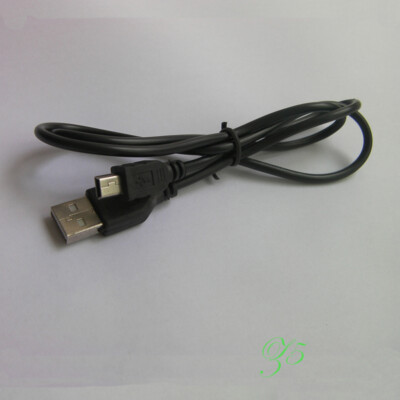 Black Hot USB2.0 A Male to Mini 5Pin B Data Charging Cable Cord Adapter New