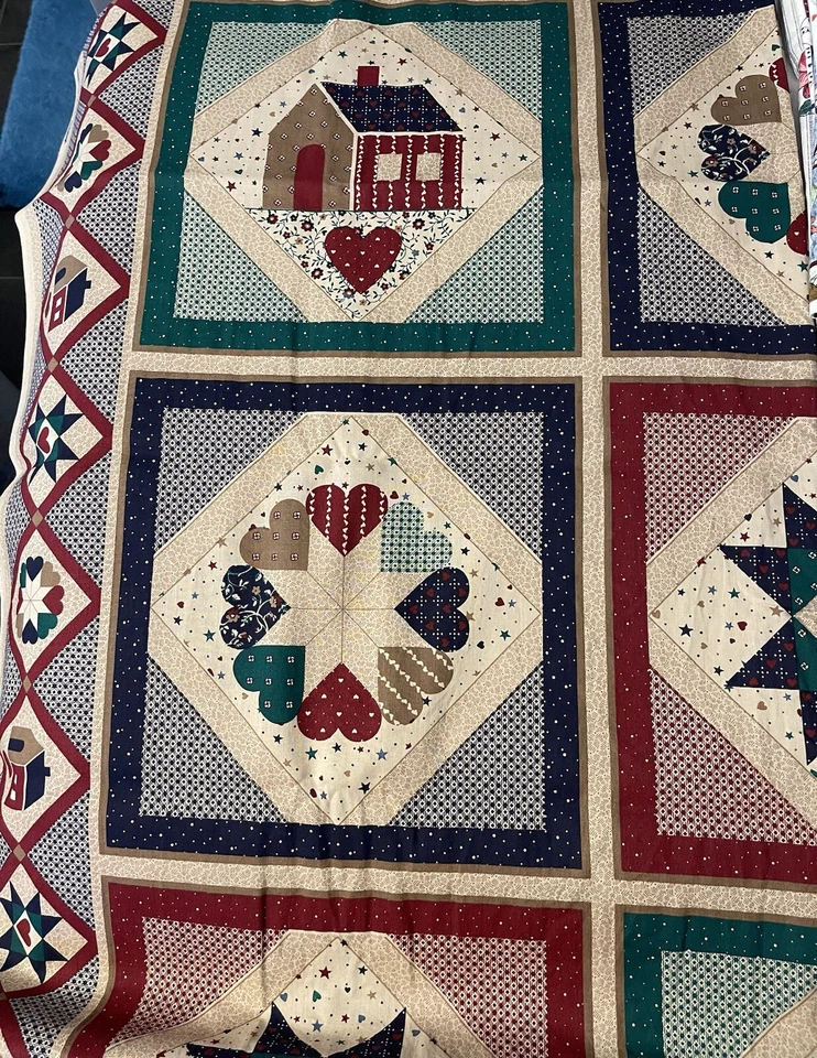 Americana Quilt Block Sampler By Marti Michell Pattern 1739 3 Yards 1994  - Image 2 of 2