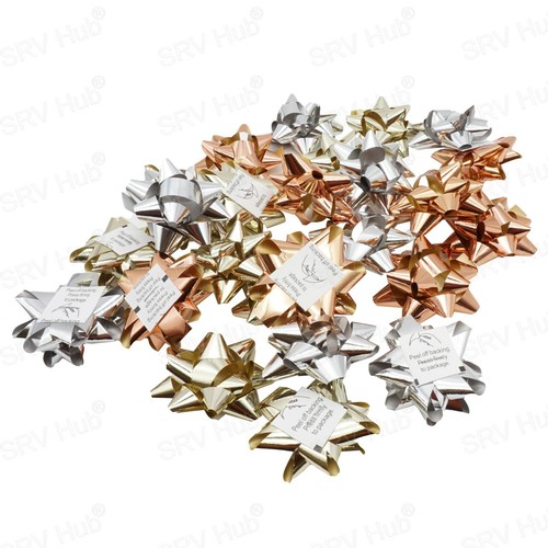Weihnachten Geschenkpapier Bänder Schleifen Set Pailletten, Geschenkschleifen, Glitzerschleifen Deko - Bild 70 von 108