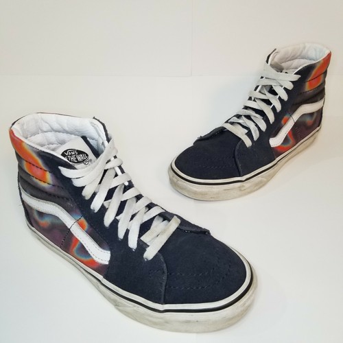 colourful high top vans