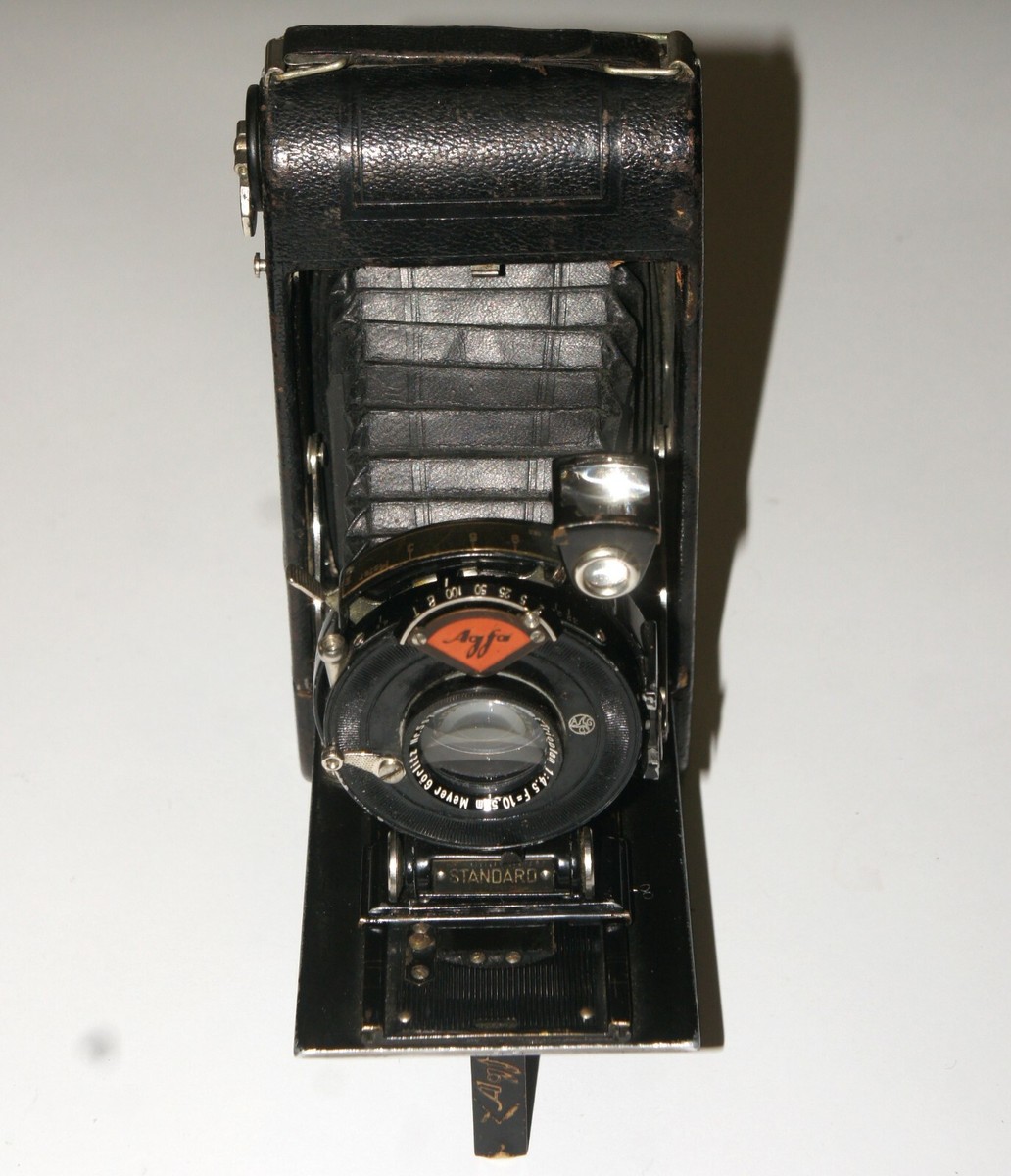 Agfa Plate Folding camera 6x9 cm Meyer Trioplan 4,5/10,5 cm