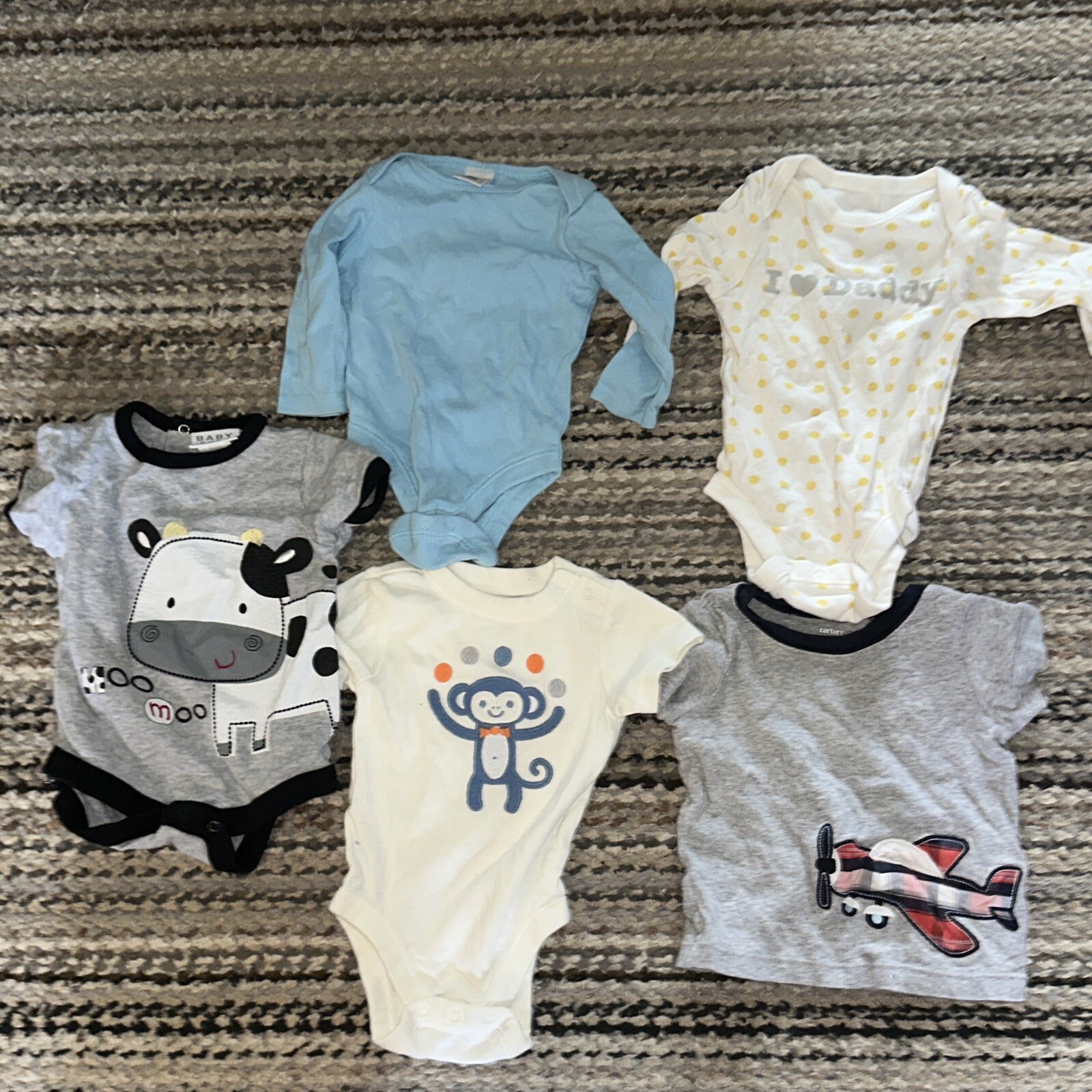 HUGE 16 Lot of 39 month Baby Boy Clothes Used Ohio State, baby by bon