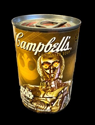 Star Wars Campbell's Soup Sealed Unopened Can C3PO Collector's Edition