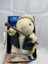 Gemmy Fly Guy Fishing Dancing Hamster, NIB. Dances to Hooked On A Feeling