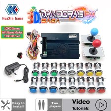 Pandora Saga 3d EX 10000 in 1, Arcade Cabinet HDMI / VGA WIFi LED Multi Color