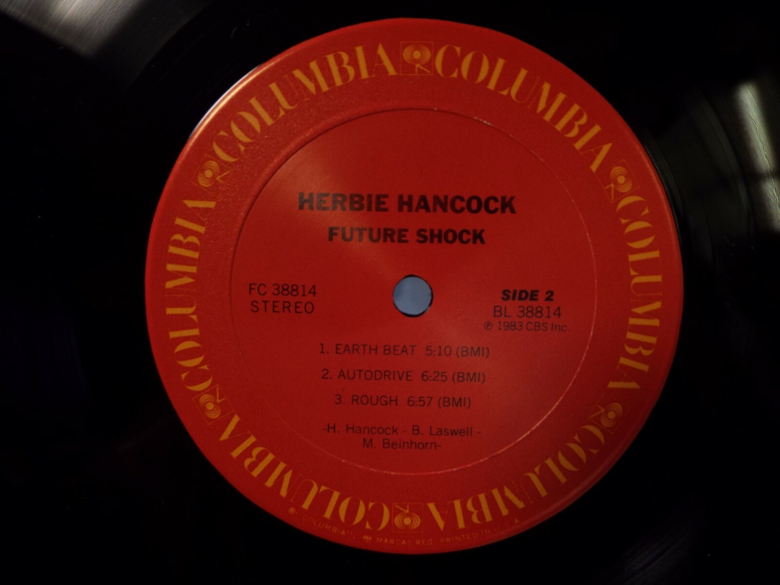 HERBIE HANCOCK FUTURE SHOCK JAZZ 1985 LP VINYL ALBUM eBay