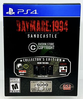 Daymare: 1994 Sandcastle - Collector's Edition - PS4 - New | Factory Sealed