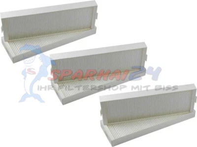 SPARHAI24 Filter passend für Vaillant recoVAIR VAR 260/360 | 0020180809 | 3x G4 + F7