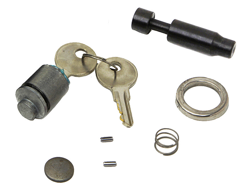 Frame NECK LOCK with TRIM RING for 1948 - 1968 Harley