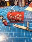 MIXED LOT OF VINTAGE COCA COLA ADVERTISING SMALLS