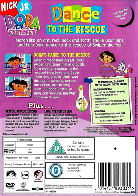 Buy Dora The Explorer - Dance To The Rescue (DVD, 2006) online | eBay