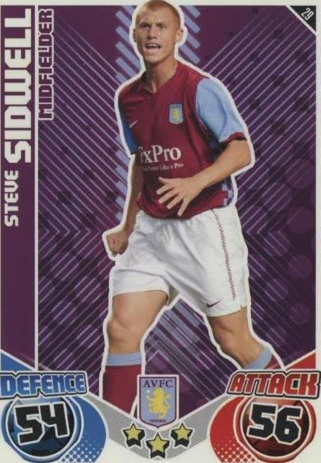 2010 11 Topps Match Attax English Premier League Steve Sidwell 29 2010-11-topps-match-attax-english-premier-league-steve-sidwell-29