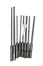 SDS Plus B212,15 Masonry Drill Bit Lot 5/32 3/16 1/4 (8 Pcs)