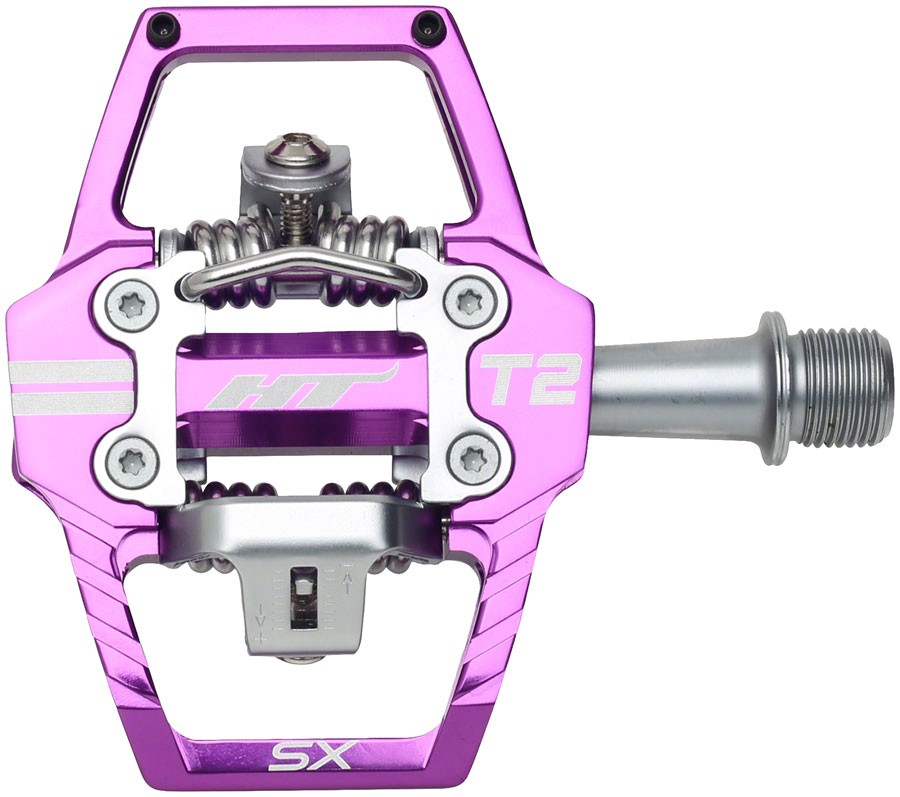 HT Components T2-SX Pedals - Dual Sided Clipless with Platform Aluminum 916 30690₽