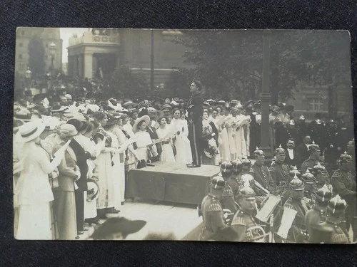 BRUNO WALTER CONDUCTOR DIRIGENT WAGNER MUNICH MUNCHEN PICTURE POSTCARD CARD
