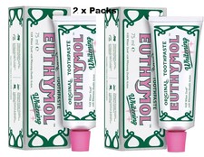 Euthymol Whitening Toothpaste 75Ml - 2 packs 83.33 per litre