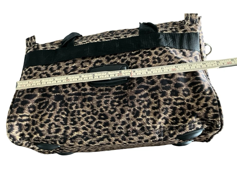 American Flyer Travel Carry On Overnight Bag Animal Print with Hook Organizer - Image 3 of 4