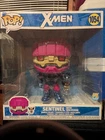 Funko Pop! Jumbo Marvel: X-Men - Sentinel with Wolverine Exclusive