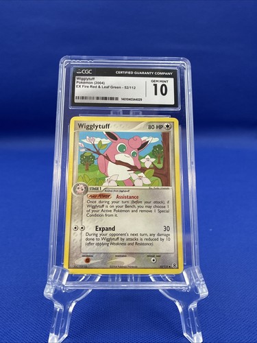 Wigglytuff graded CGC 10 for sale on eBay