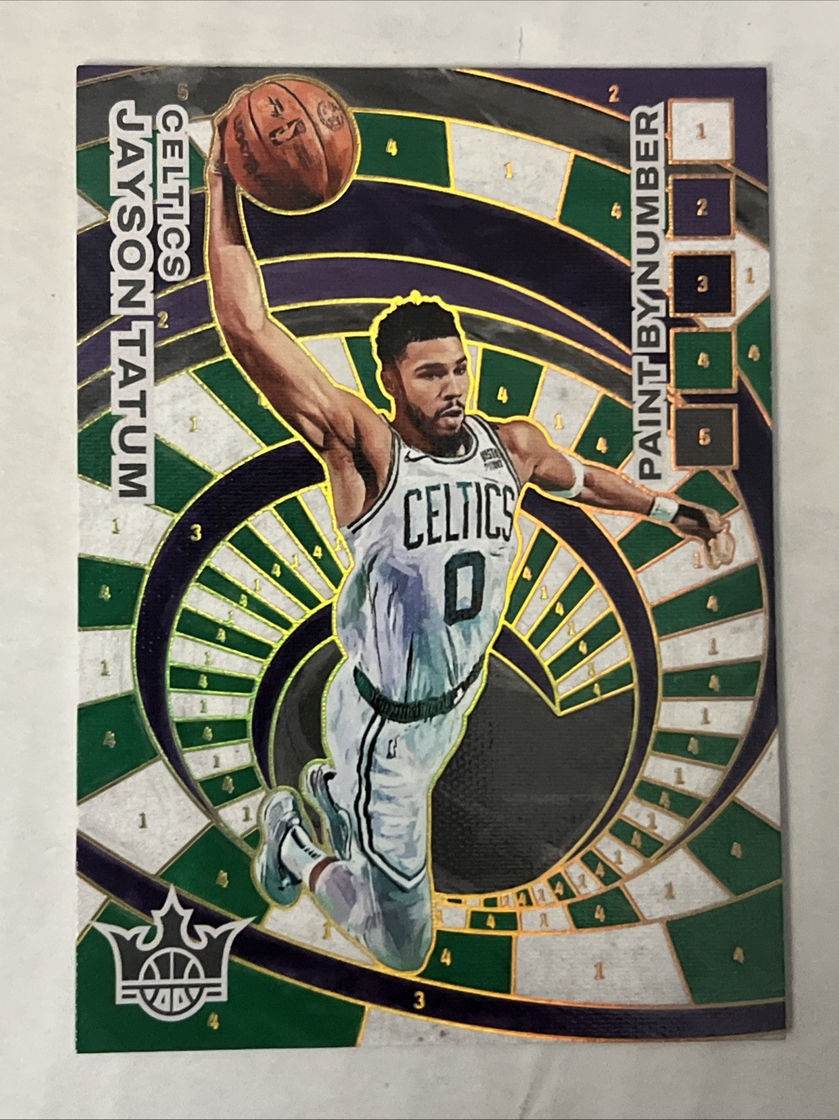Jayson Tatum 2022-23 Panini Court Kings Paint By Number SSP Case Hit