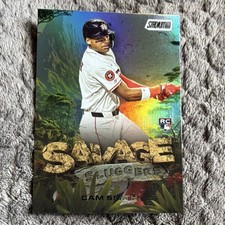 Topps 2025 Stadium Club Cam Smith Astros Rookie Insert Savage Sluggers SS-23