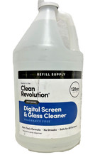 Clean Revolution Pro Digital Screen  Glass Cleaner 1 Gallon 128oz Refill Supply