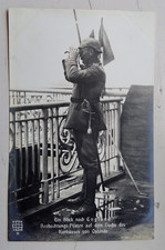 Postkarte, 1. Weltkrieg, Berlin, Beobachtungsposten