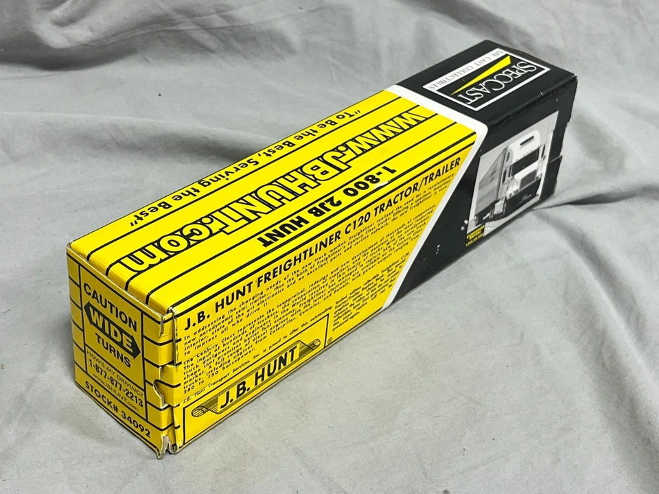 JB HUNT Semi Tractor Trailer 1:64 Spec-Cast Liberty Freightliner NIB - Image 3 of 4