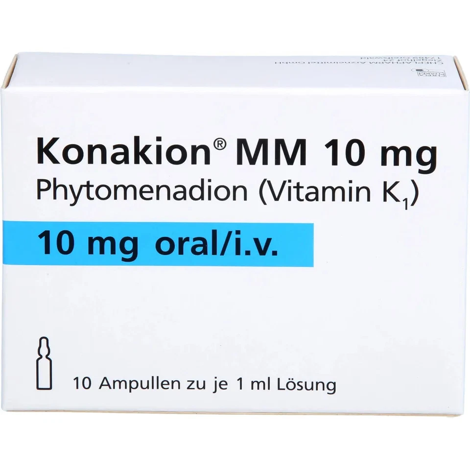 CHEPLAPHARM ARZNEIMITTEL GMBH Konakion mm 10 mg Lösung 10St - 04273031
