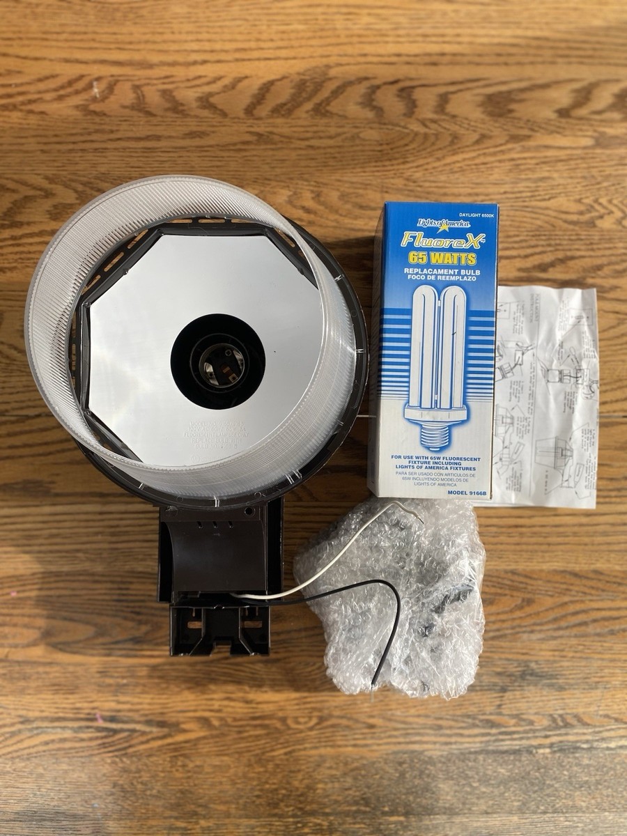 Lights of America Fluorex 65W Yard Light 9166 Outdoor Security