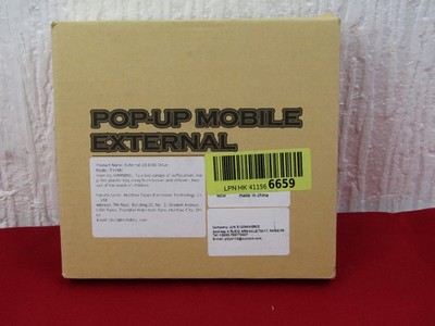 Externes laufwerk pop up mobile
