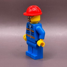 LEGO Minifigure Construction Worker cty0471 City 60054 Blue Jacket