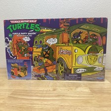 TMNT Original Party Wagon Van Playmates Teenage Mutant Ninja Turtles NEW